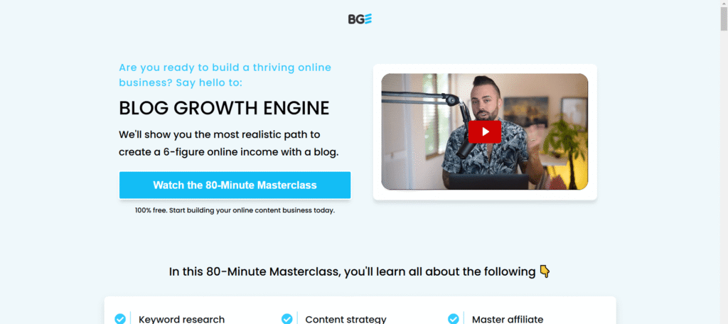 Adam Enfroy – Blog Growth Engine 4.0