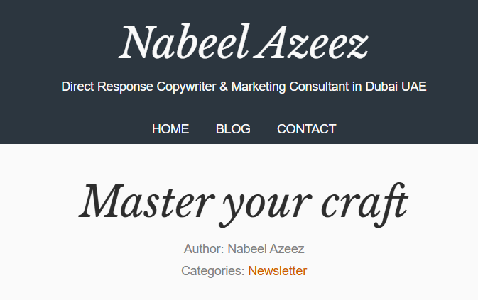 Nabeel Azeez – Copyskills (Whale Bait)